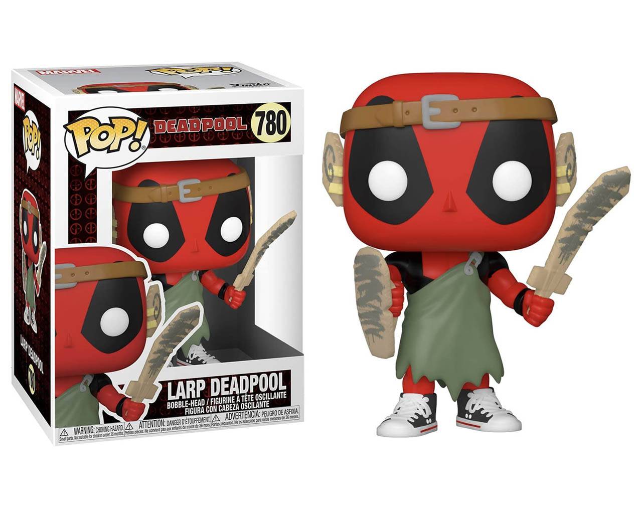 Larp Deadpool (30th Anniversary) Pop! Vinyl