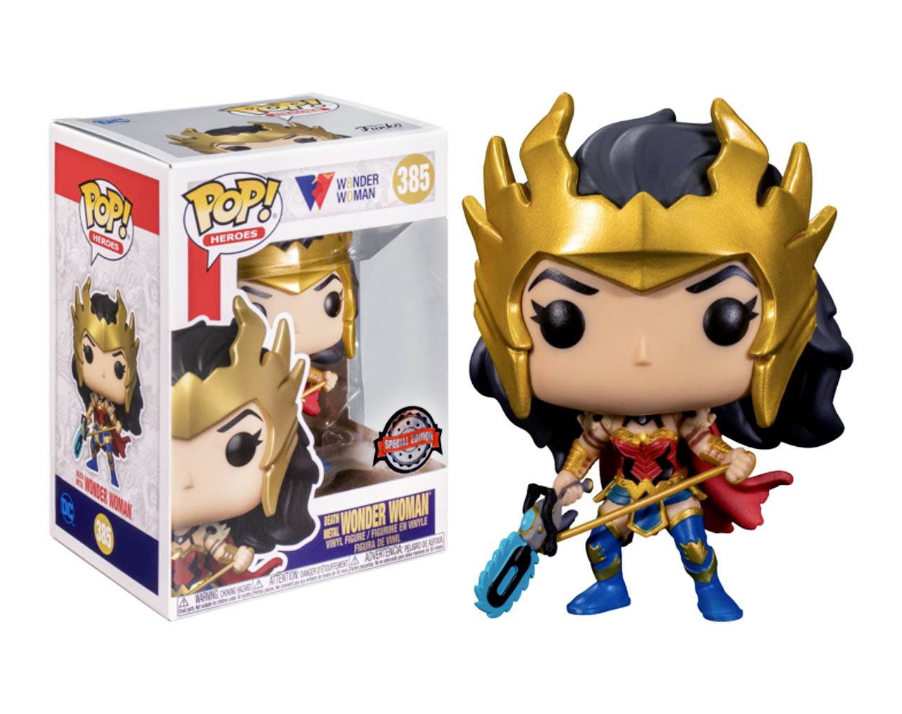 Wonder Woman (Death Metal) Pop! Vinyl