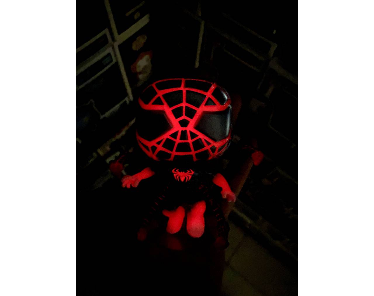 Miles Morales (Programmable Matter Suit) GITD Pop! Vinyl