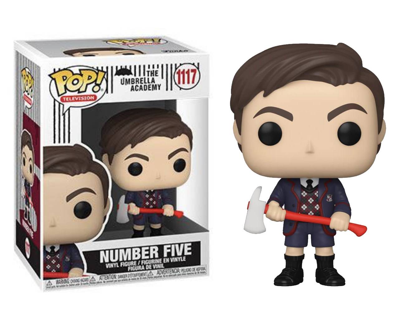 Number Five with Axe Pop! Vinyl