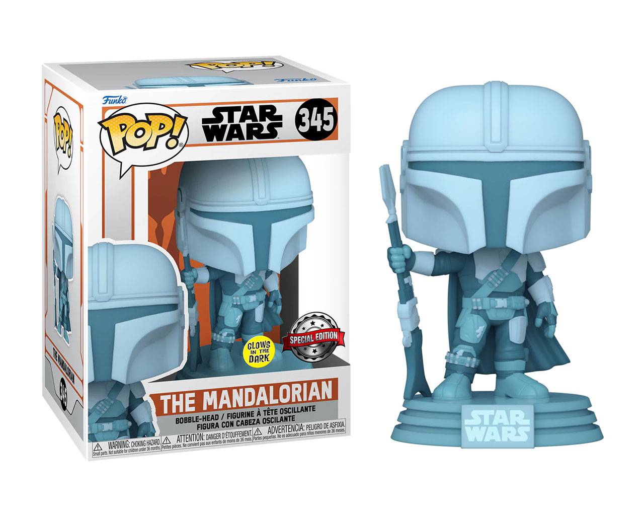 The Mandalorian (GITD) - Star Wars Pop! Vinyl