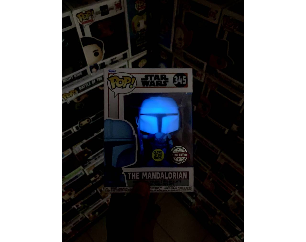 The Mandalorian (GITD) - Star Wars Pop! Vinyl