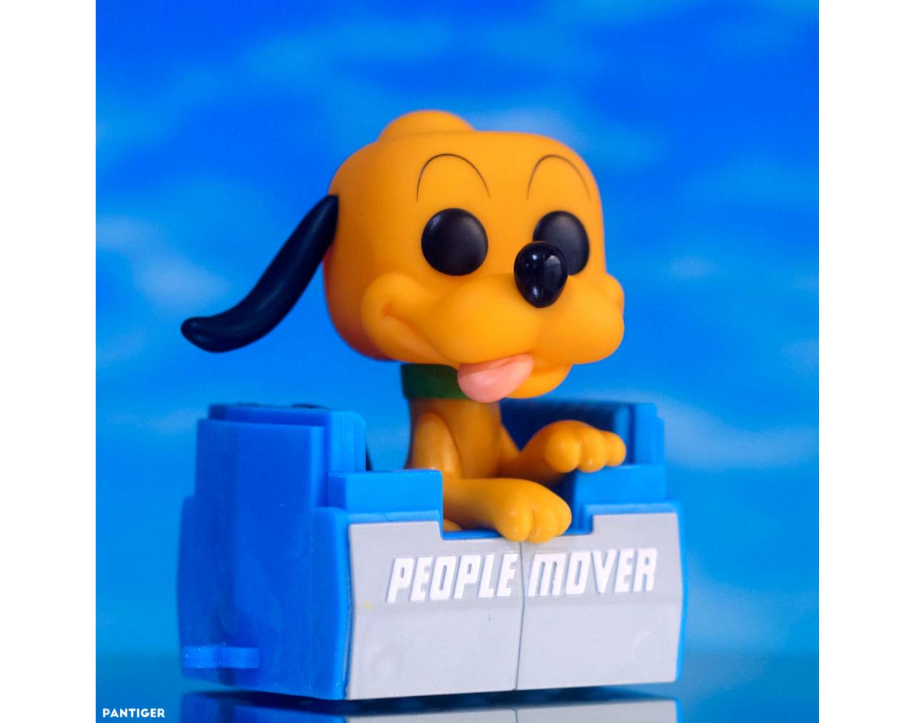 Pluto on the Peoplemover Pop! Vinyl