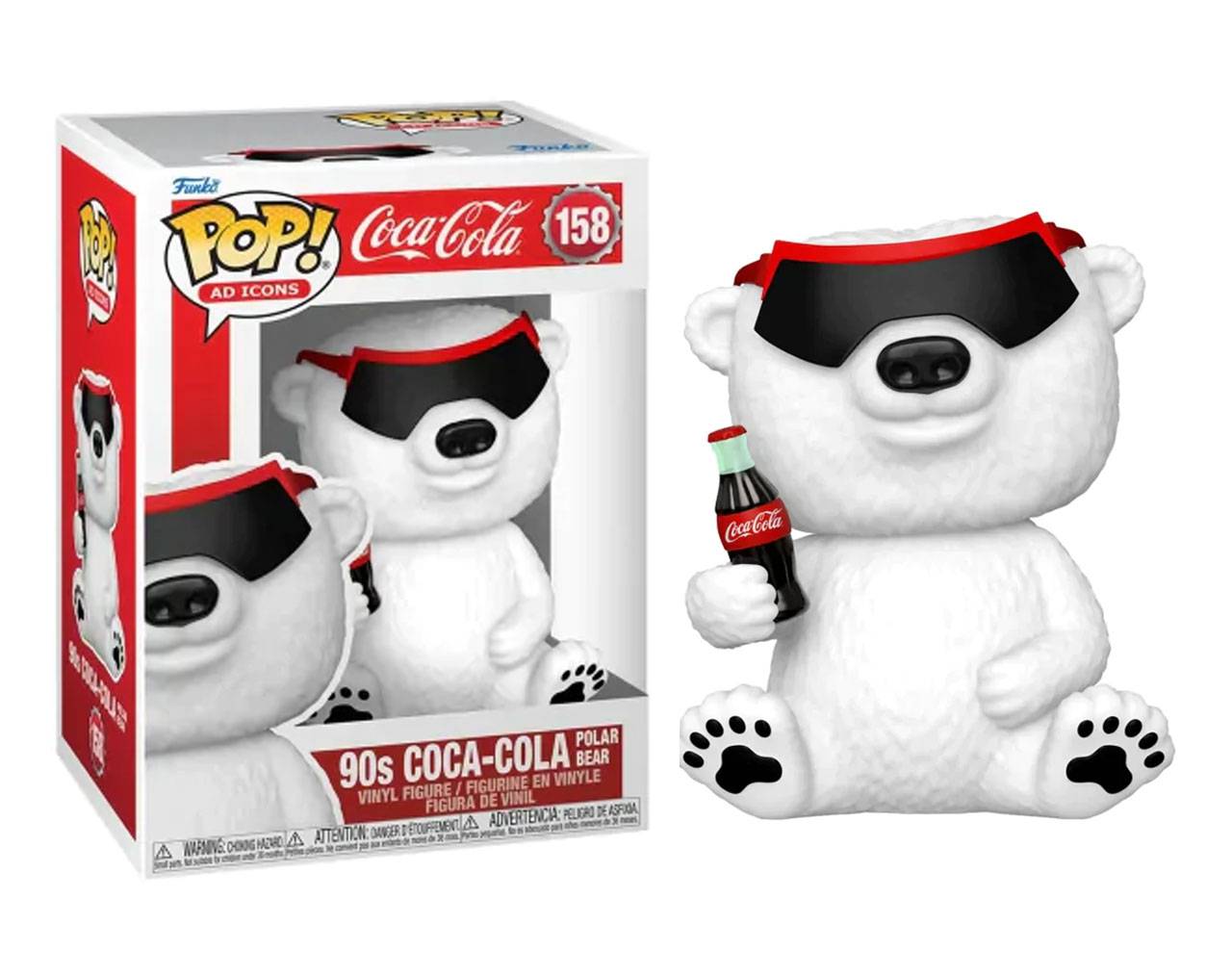 90s Coca-Cola Polar Bear Pop! Vinyl