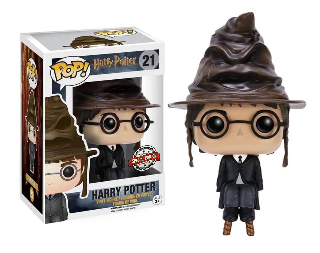 Harry Potter with Sorting Hat Pop! Vinyl