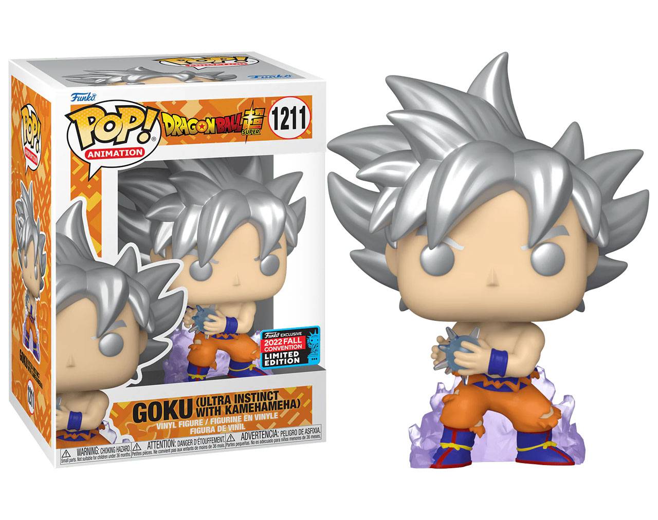 Goku (Ultra Instinct with Kamehameha) - Dragon Ball Super Pop! Vinyl