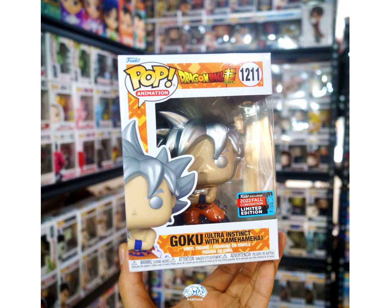 Goku (Ultra Instinct with Kamehameha) - Dragon Ball Super Pop! Vinyl