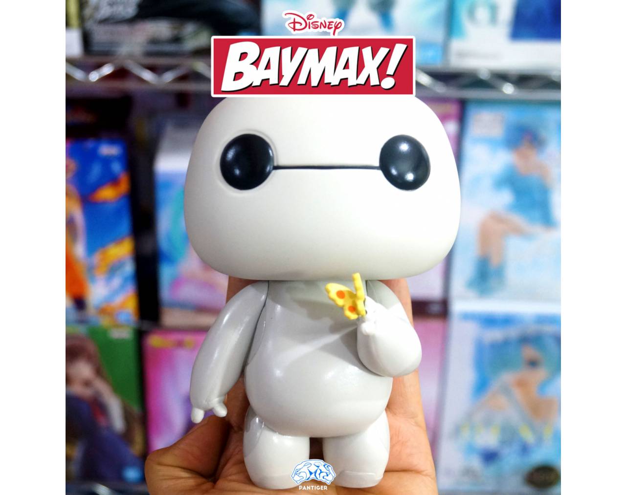 Baymax with Butterfly (Funkoshop Exclusive) - Big Hero 6 Pop! Vinyl