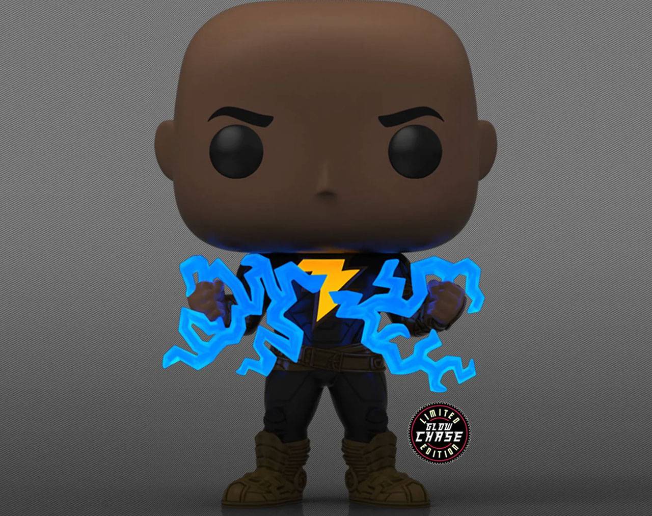 Black Adam with Lightning (Glow Chase Edition) - Black Adam Pop! Vinyl