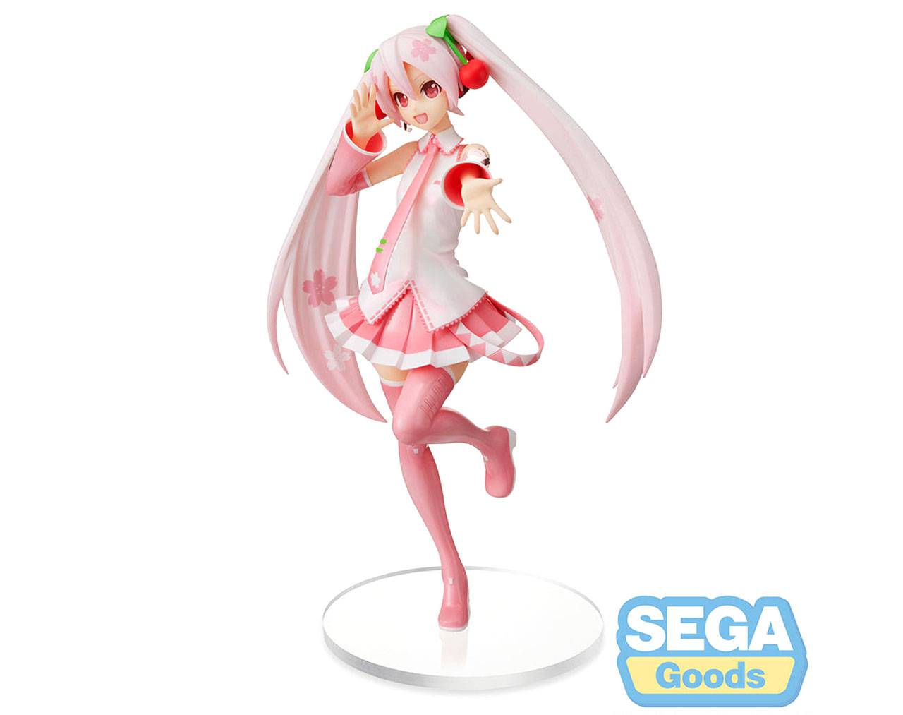 Hatsune Miku (Sakura) - Vocaloid Sega Super Premium Figure