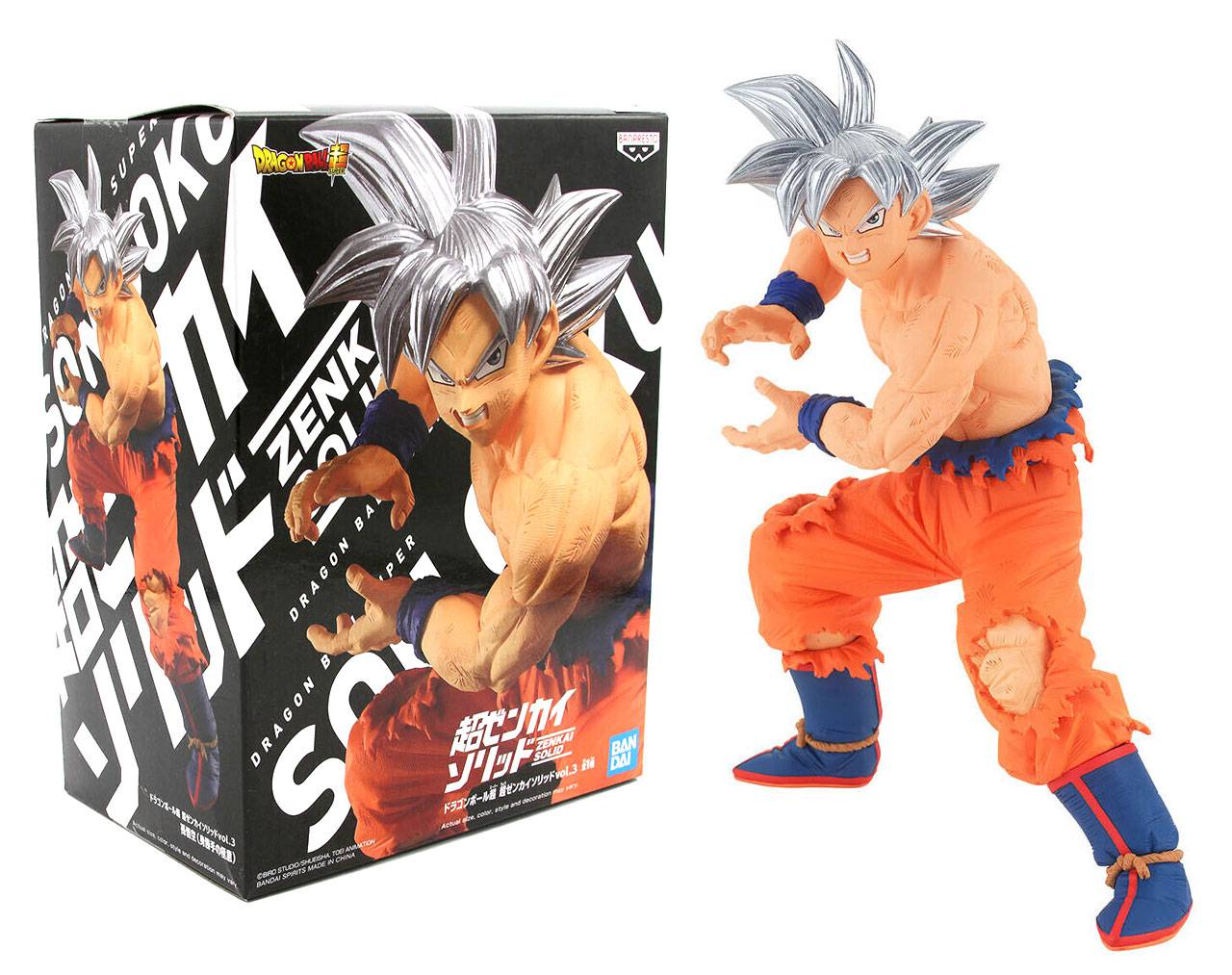 Goku Ultra Instinct Vol 3 - Dragon Ball Super Zenkai Solid Banpresto