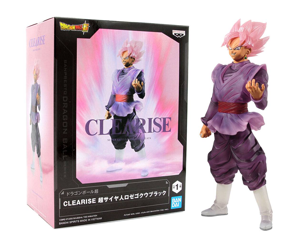 Black Goku (Super Saiyan Rose) - Dragon Ball Super Clearise Banpresto