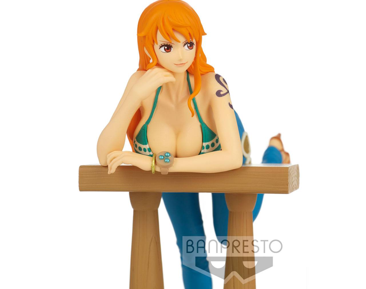 Nami Leaning - One Piece The Grandline Journey Banpresto