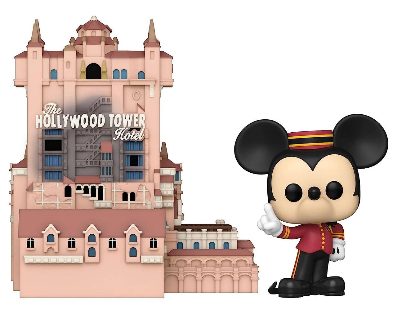 Mickey Mouse and the Hollywood Tower Hotel - DisneyWorld 50th Anniversary Pop! Vinyl