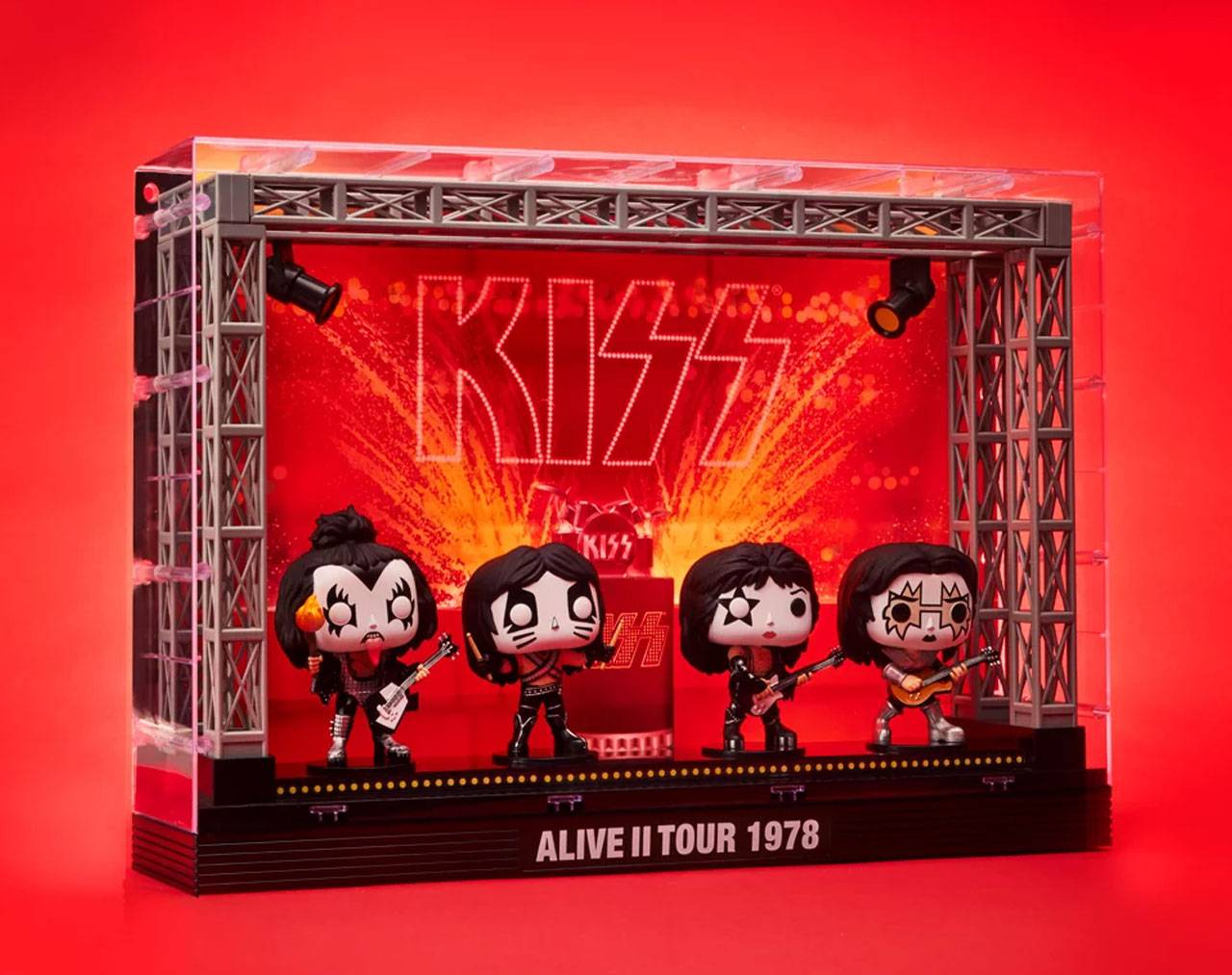 Kiss Alive II Tour 1976 - 2022 Walmart Exclusive Deluxe Pop! Moment