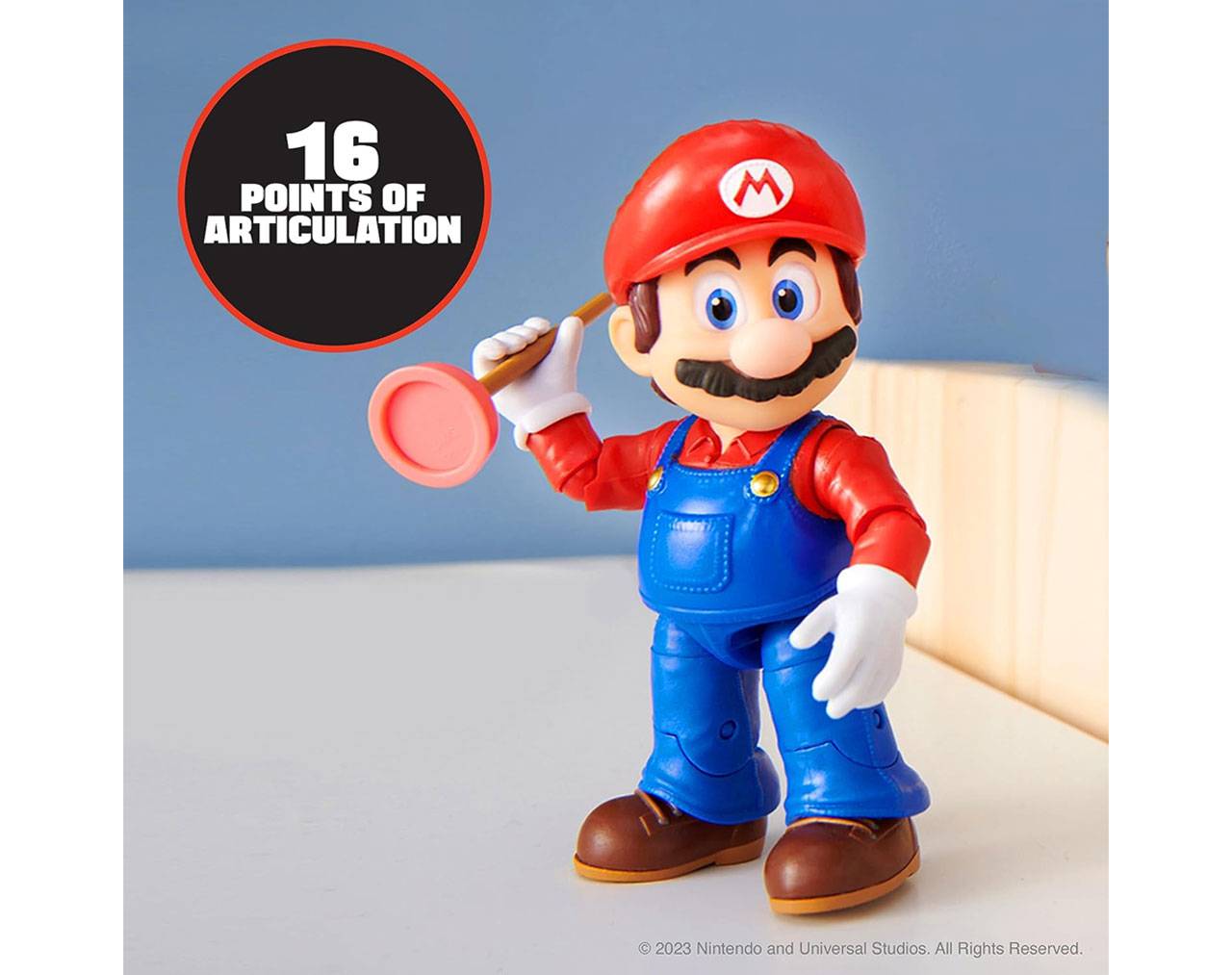 Mario - Jakks Pacific Super Mario Bros. Movie Action Figure