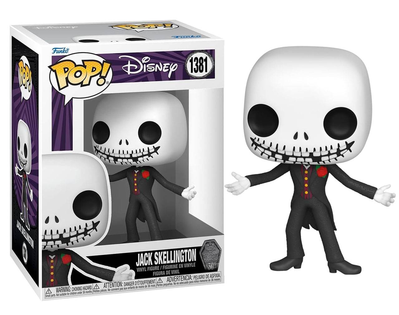 Jack Skellington in Formal Suit - The Night Before Christmas 30th Anniversary Pop! Vinyl