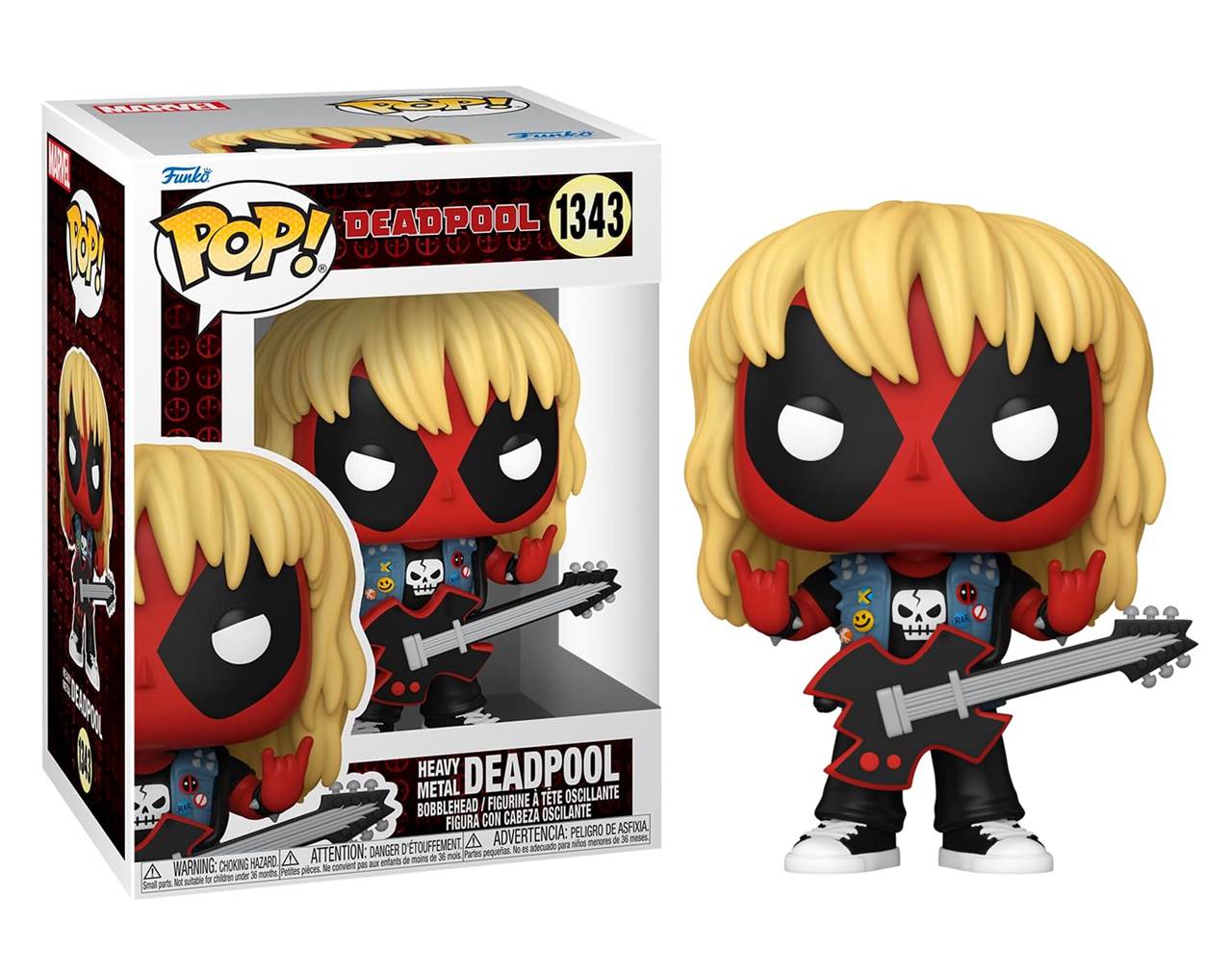 Deadpool (Heavy Metal) - Marvel Deadpool Pop! Vinyl