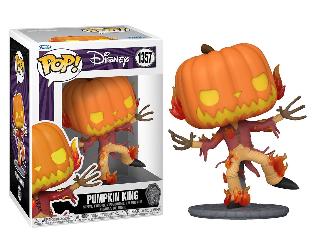 Pumpkin King (Jack Skellington) - The Nightmare Before Christmas Pop! Vinyl