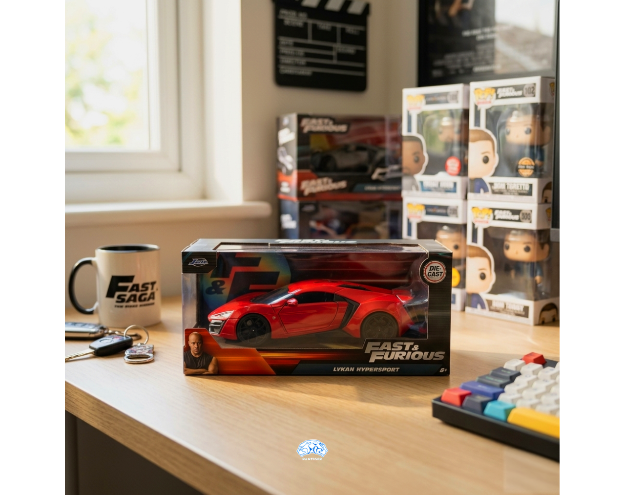 Lykan Hypersport Escala 1:24 - Fast and Furious 7 - Die-Cast Jada Toys