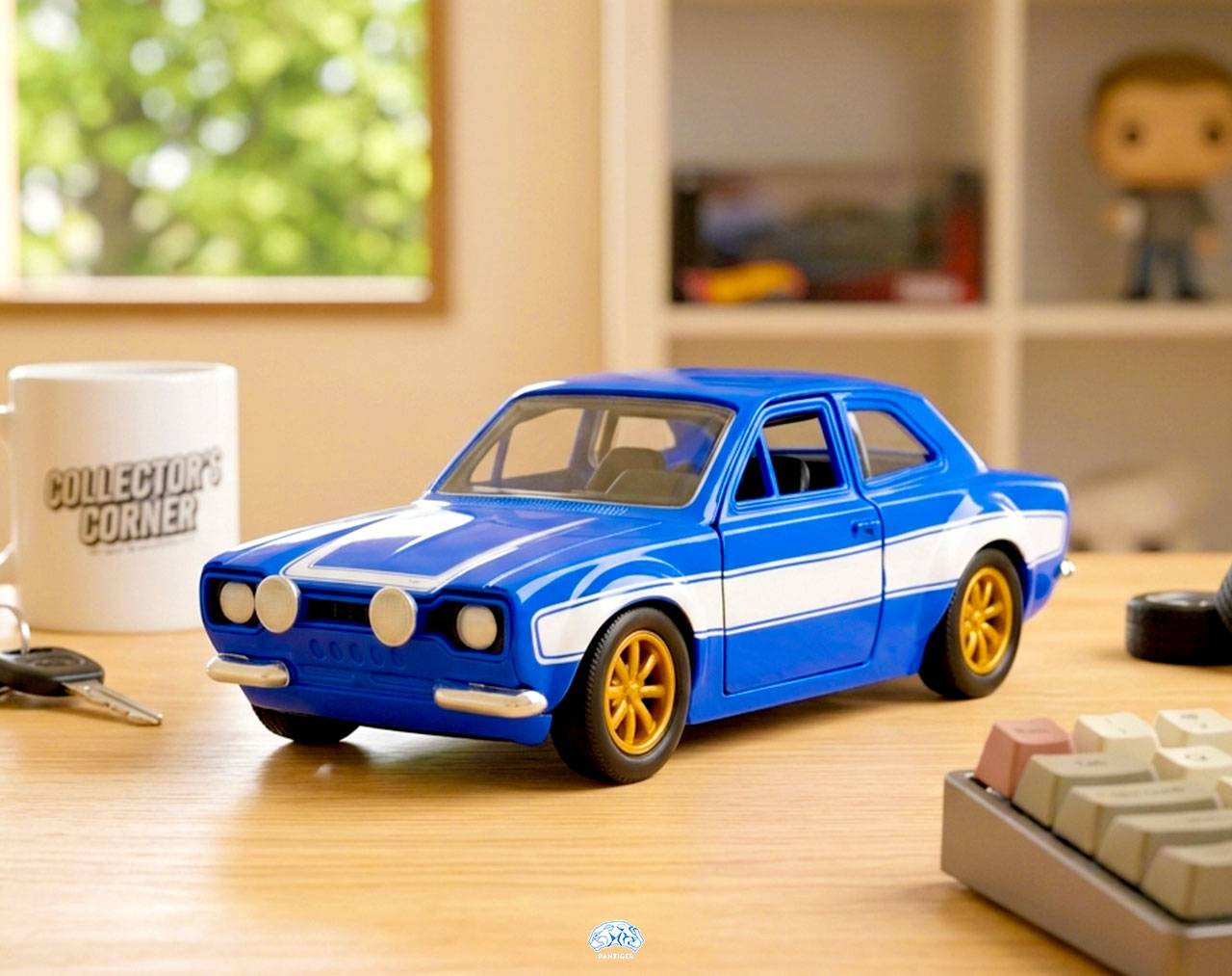 Brian's Ford Escort Escala 1:32 - Fast and Furious 6 - Die-Cast Jada Toys