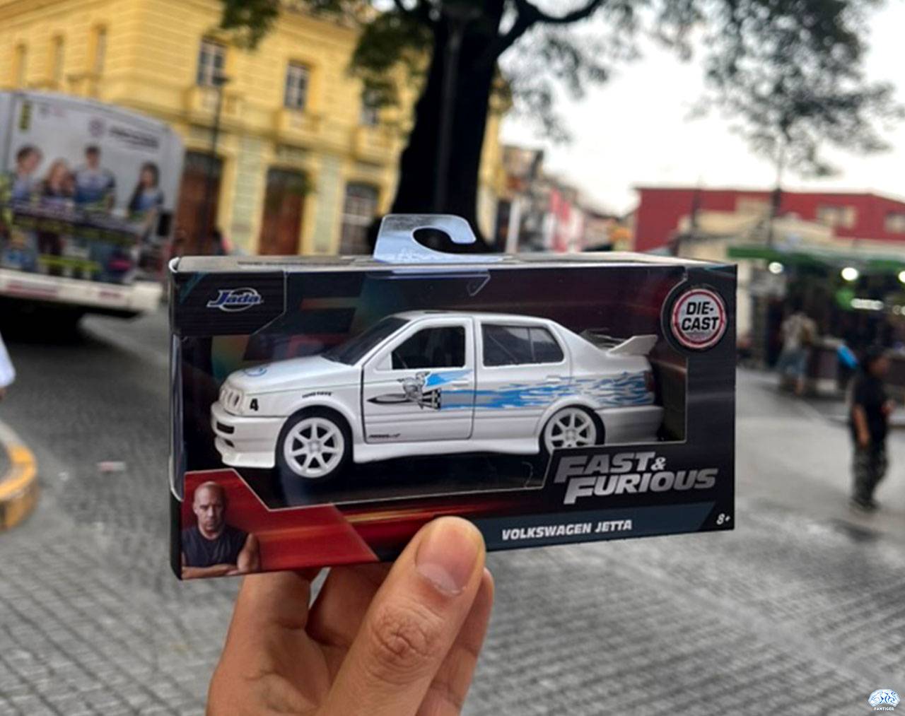 Volkswagen Jetta A3 (MK3) Escala 1:32 - Fast and Furious - Die-Cast Jada Toys