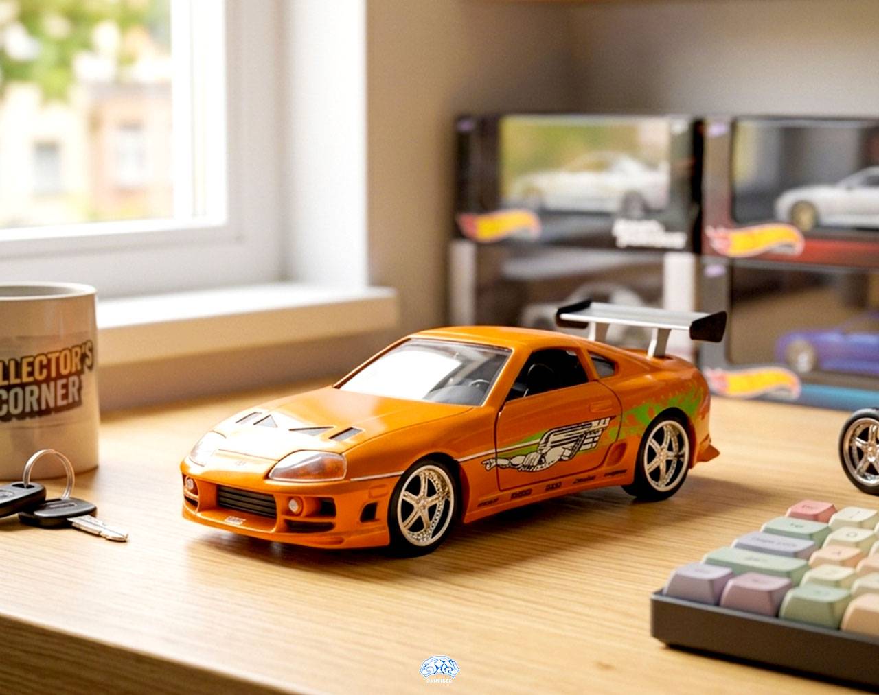 Brian's Toyota Supra MK IV Escala 1:32 - Fast and Furious - Die-Cast Jada Toys