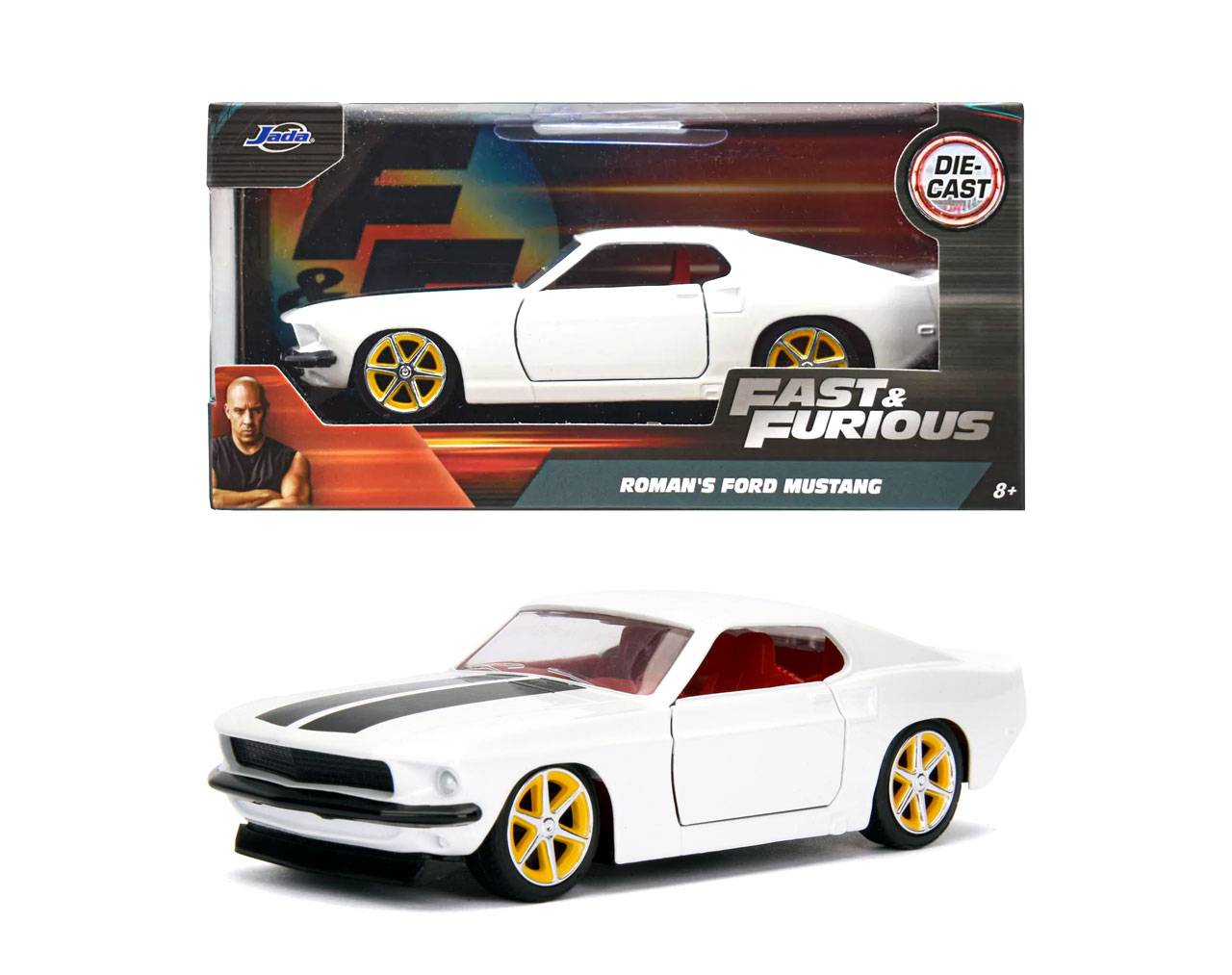 Roman's Ford Mustang 1:32 - Fast and Furious 5 - Die-Cast Jada Toys