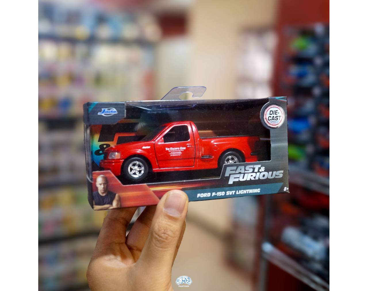 Ford F-150 SVT Lighting Escala 1:32 - Fast and Furious - Die-Cast Jada Toys