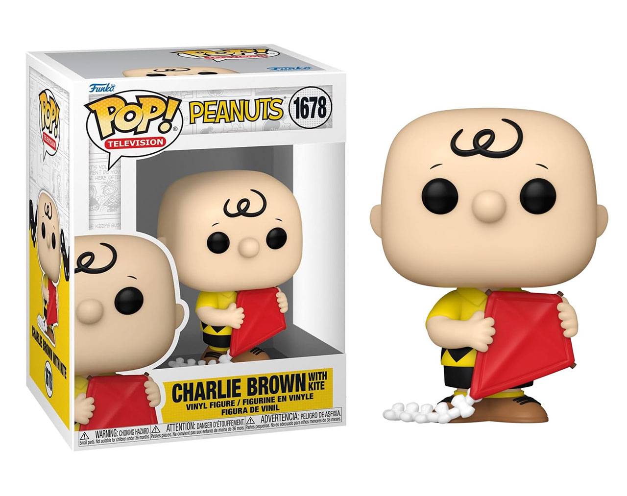Charlie Brown with Kite  - Peanuts Pop! Vinyl de venta en Xalapa.