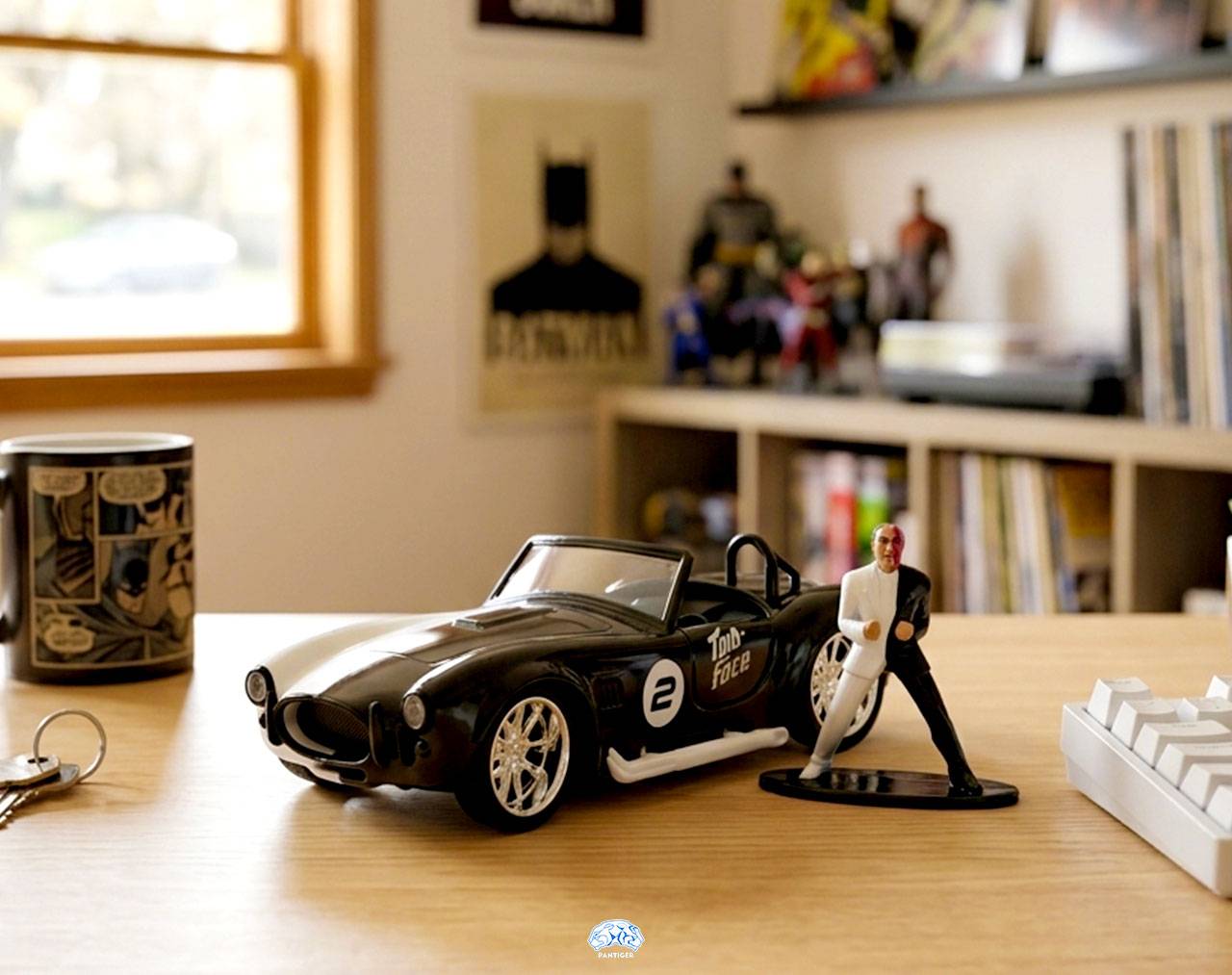 Two-Face & 1965 Shelby Cobra 427 - DC Comics - Die Cast Jada Toys