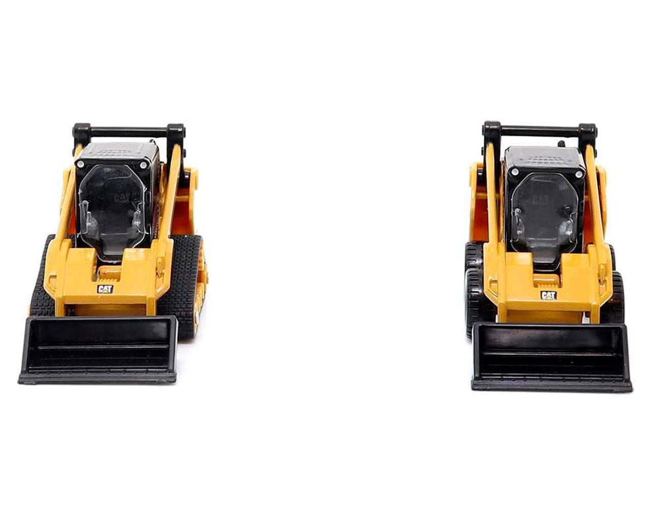 Skid Steer Loader & Multi Terrain Loader Twin Pack 1:64 - Construction Metal - CAT Die Cast Masters