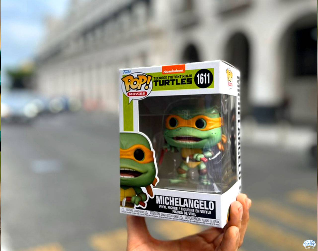 Michelangelo with Sausage Nunchuck - Teenage Mutant Ninja Turtles Pop! Vinyl