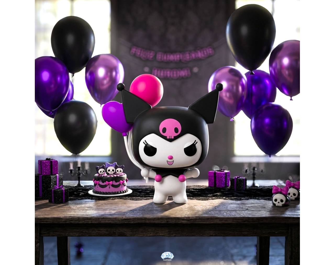 Kuromi with Balloons - Kuromi Hello Kitty POP! Vinyl