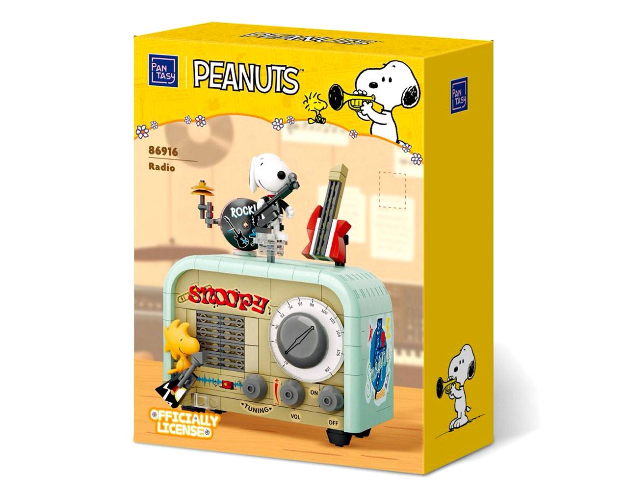 Snoopy  Radio (Set de Construcción) - Pantasy Peanuts