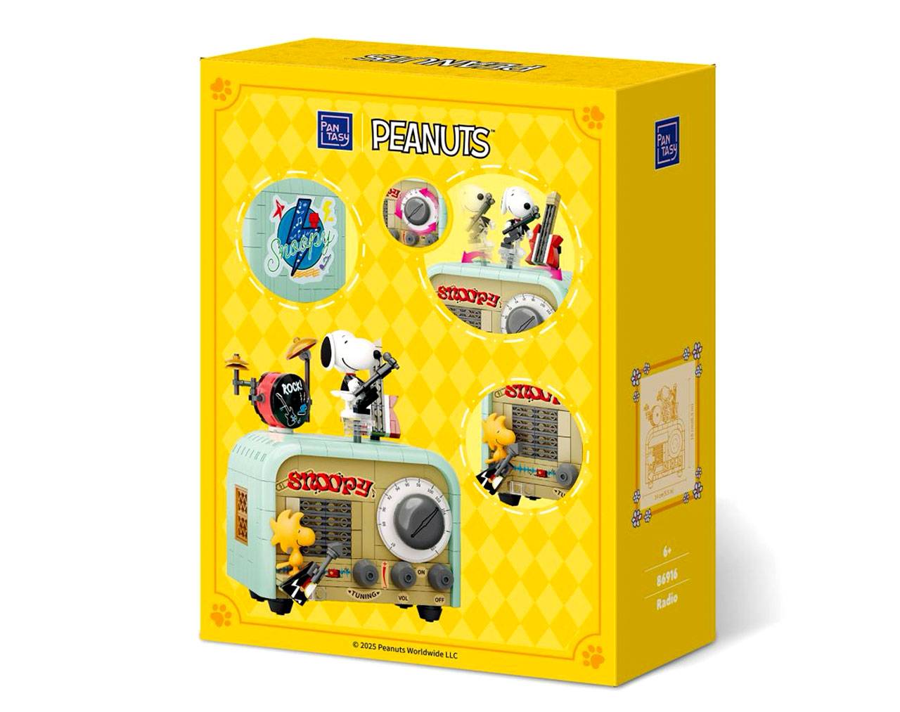 Snoopy  Radio (Set de Construcción) - Pantasy Peanuts