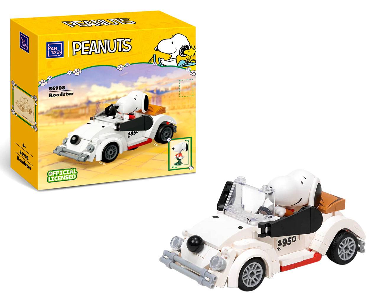 Snoopy Roadster (Set de Construcción 86908) - Pantasy Peanuts