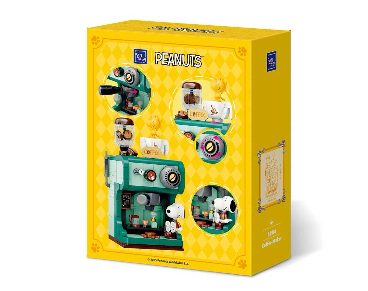 Snoopy Coffee Maker (Set de Construcción 86914) - Pantasy Peanuts