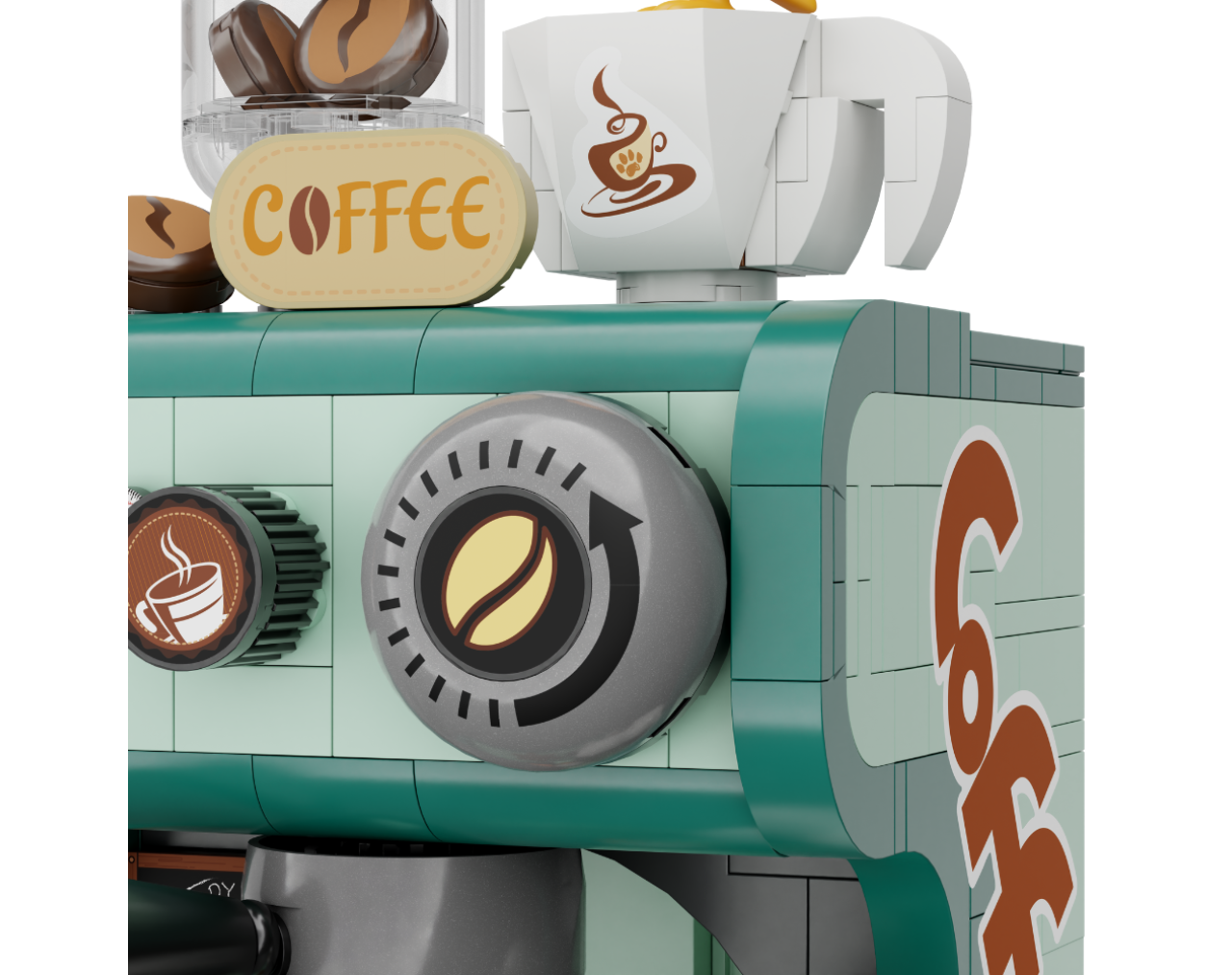 Snoopy Coffee Maker (Set de Construcción 86914) - Pantasy Peanuts