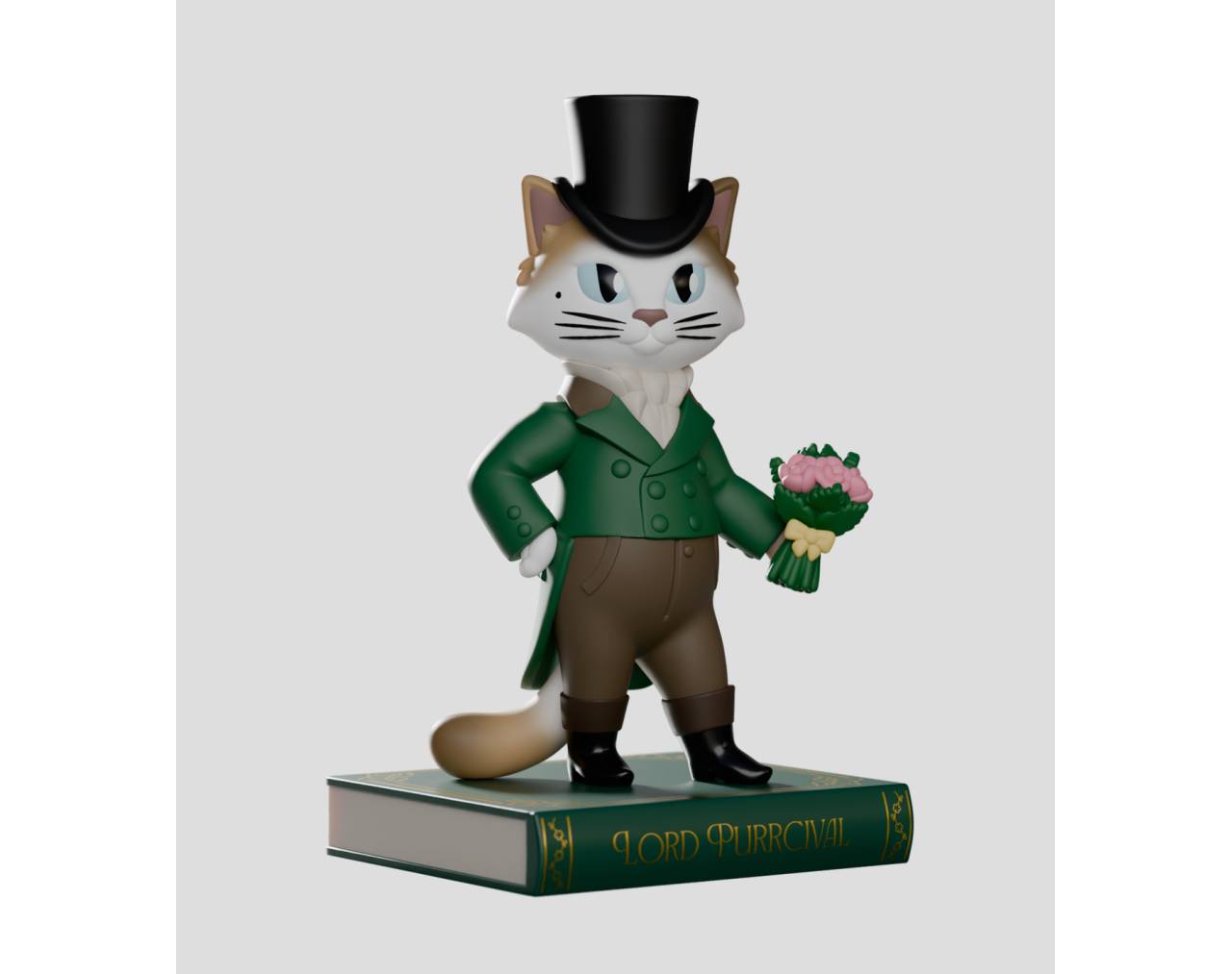 Regency Cats (Cajita sorpresa) - Kaleidos Creative Blind Box Collective Figure