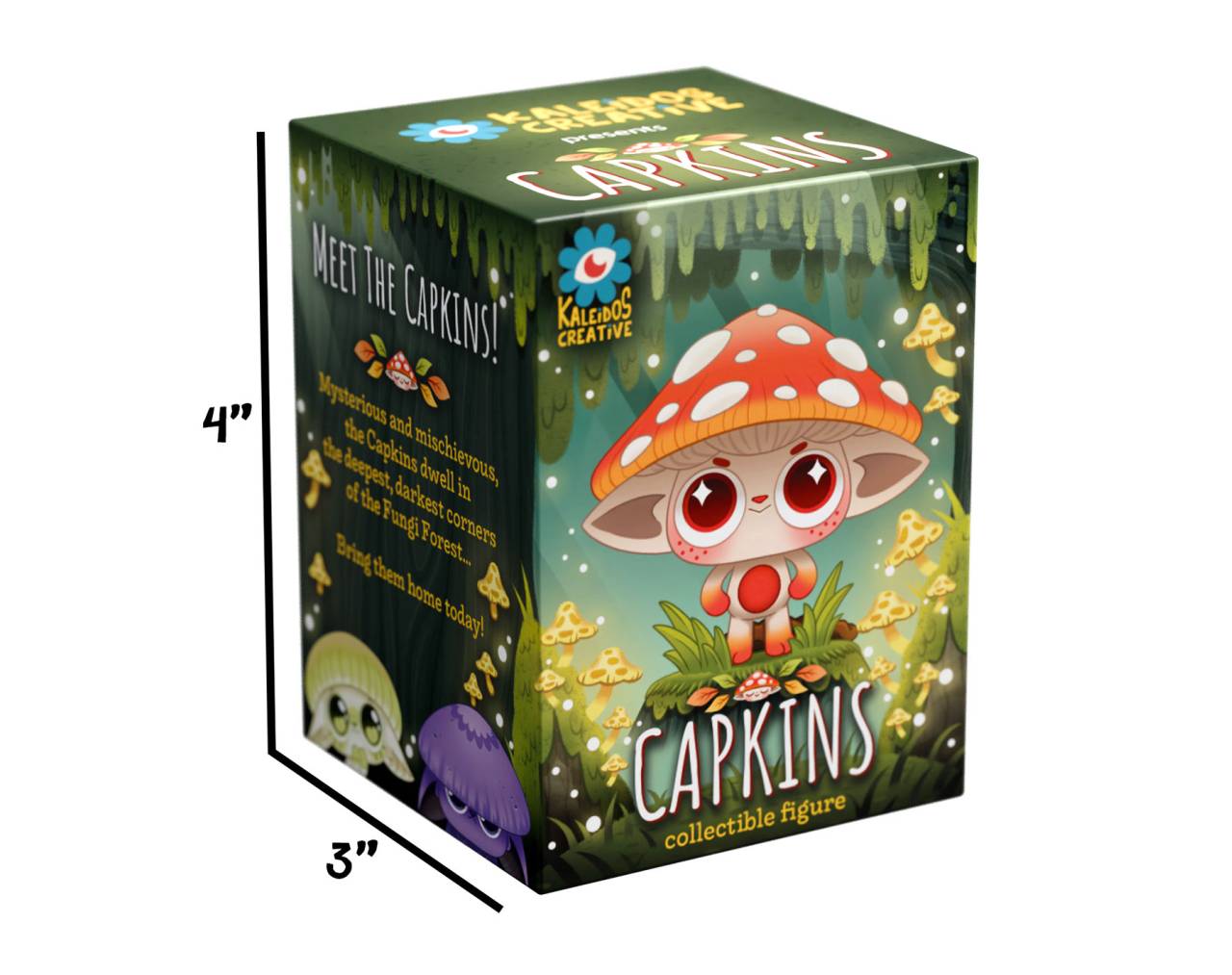 Capkins (Caja sorpresa Serie 1) - Kaleidos Creative Blind Box Collective Figure