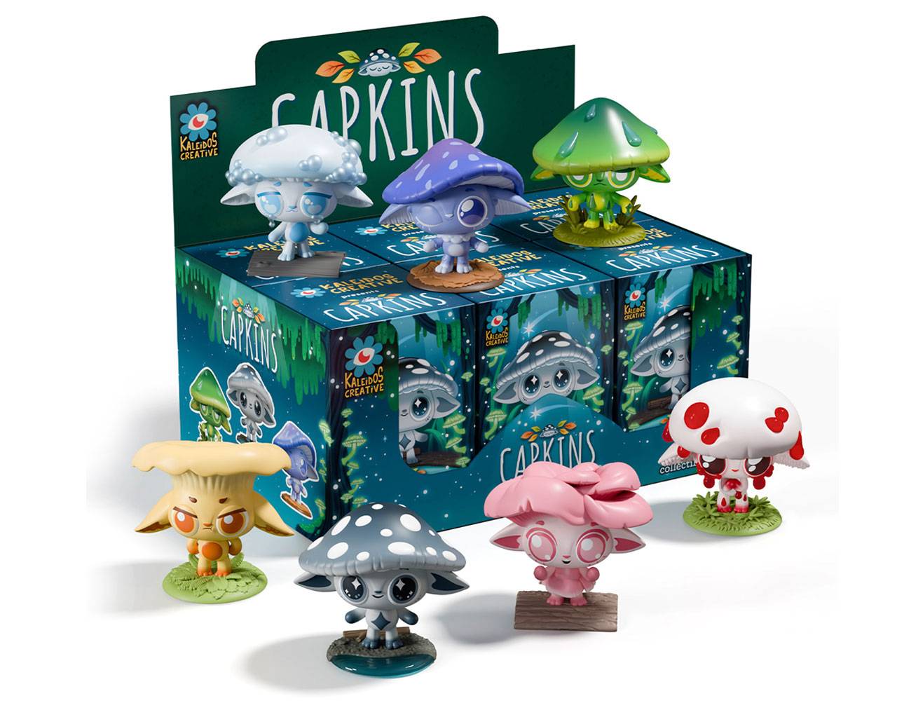 Capkins (Caja sorpresa Serie 2) - Kaleidos Creative Blind Box Collective Figure
