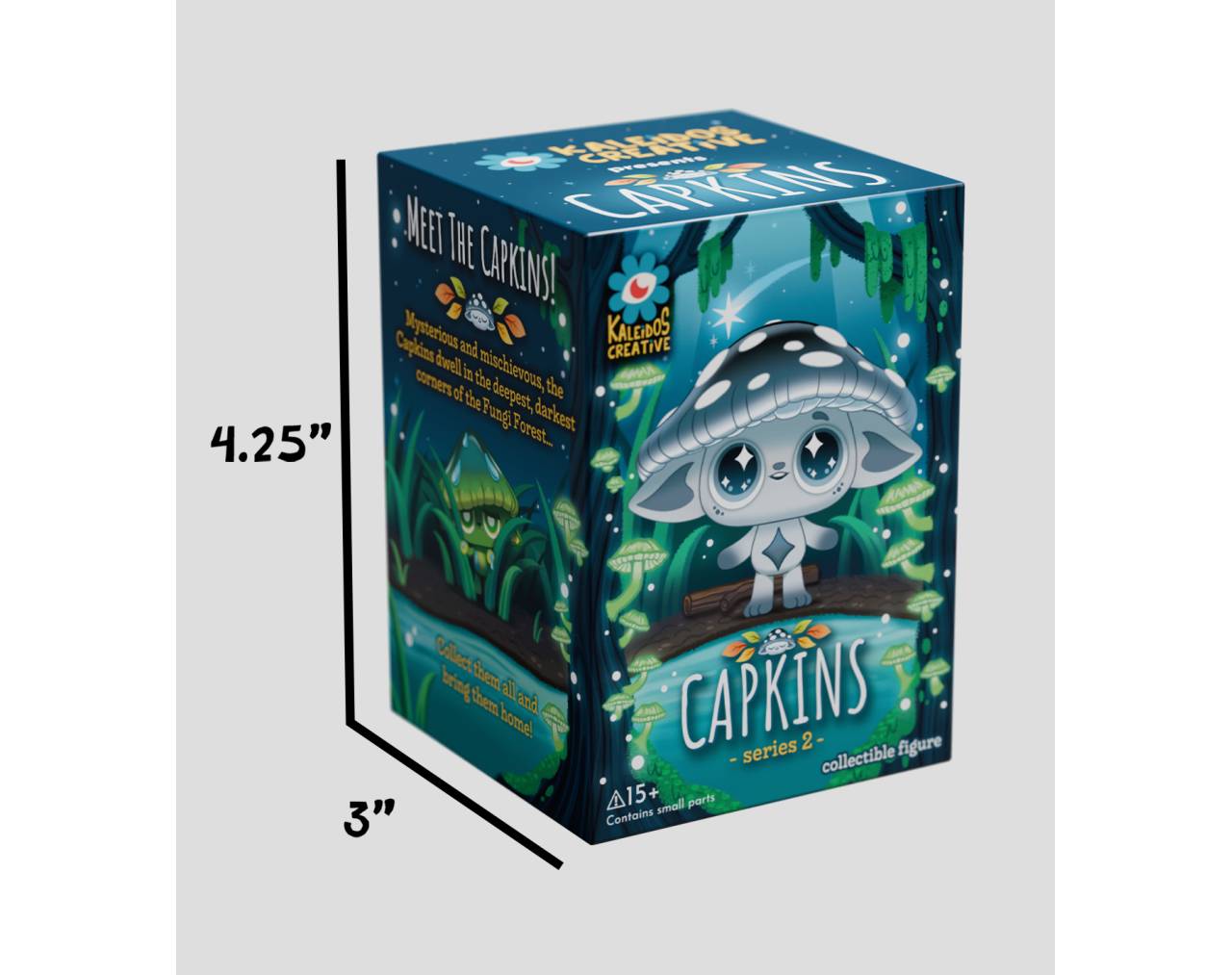 Capkins (Caja sorpresa Serie 2) - Kaleidos Creative Blind Box Collective Figure