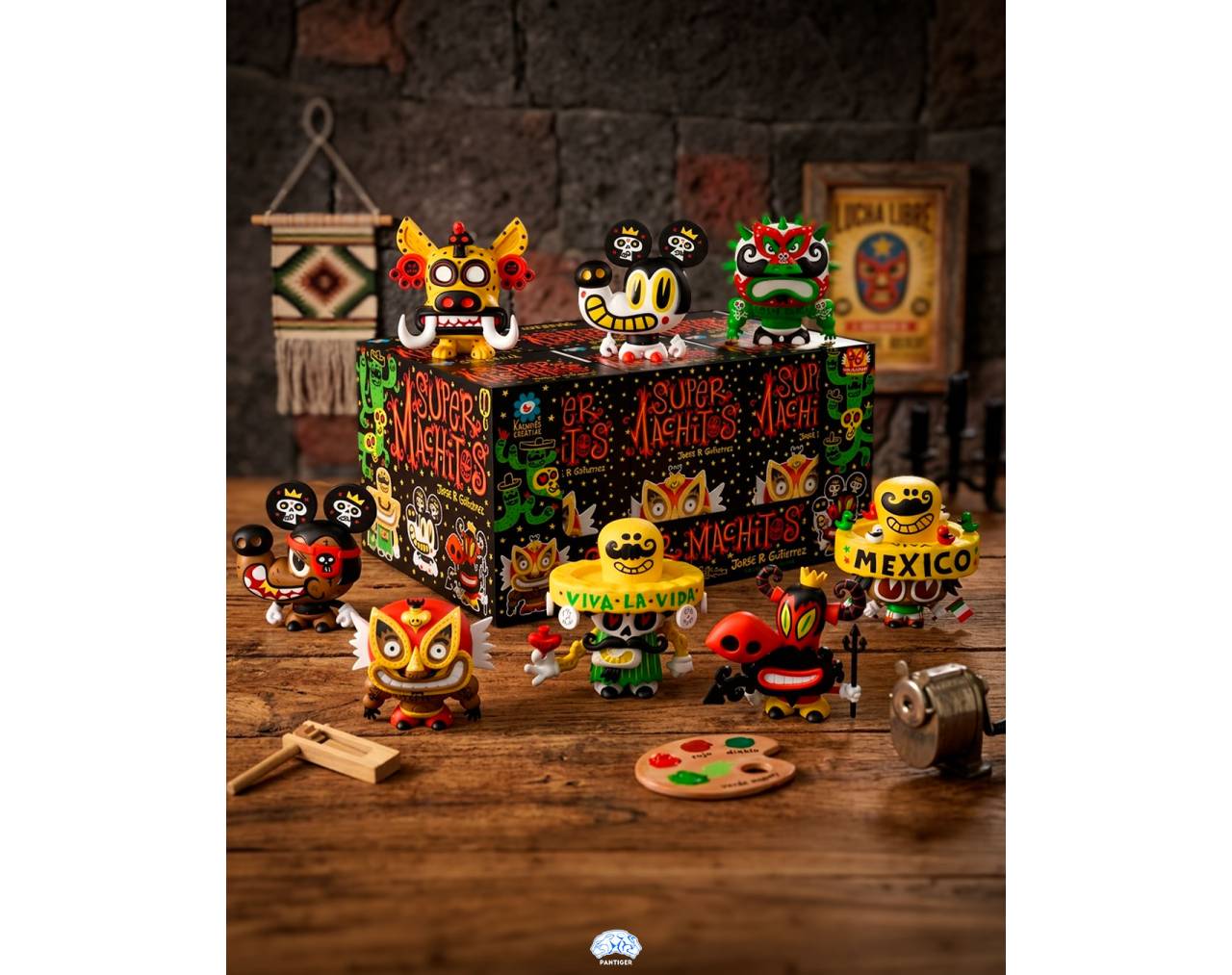 Super Machitos (Cajita sorpresa) - Kaleidos Creative Collectible Figure