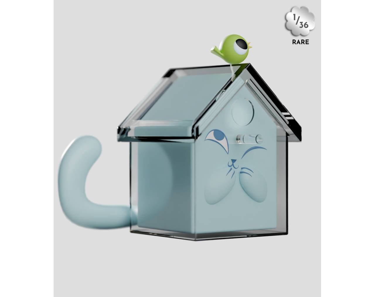 Ghost Cat (Cajita sorpresa) - Kaleidos Creative Collectible Figure