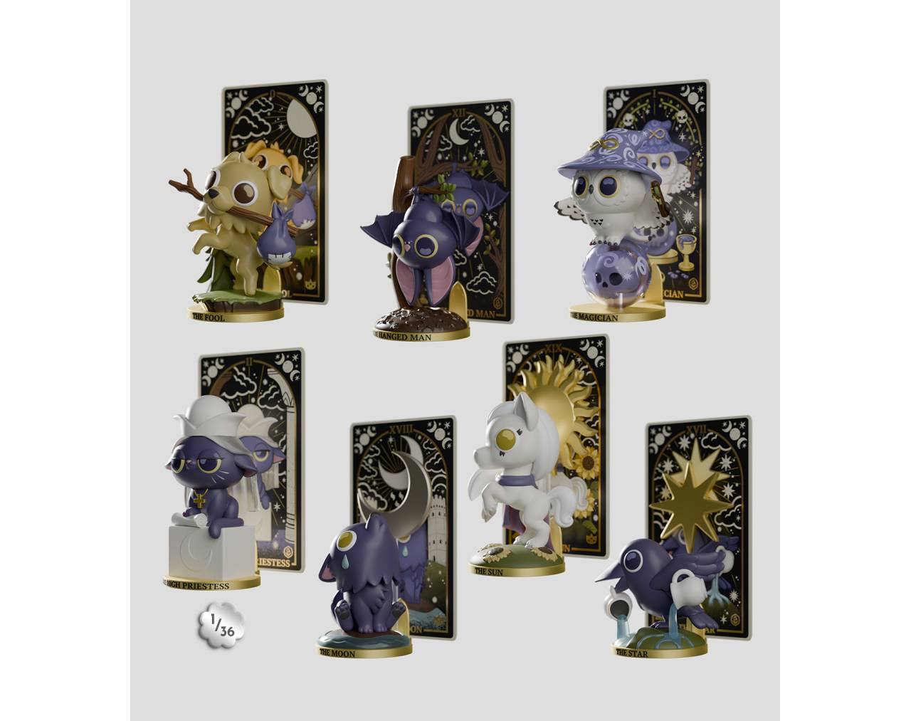 Wild Magic Tarot (Cajita sorpresa) - Kaleidos Creative Collectible Figure Blind Box