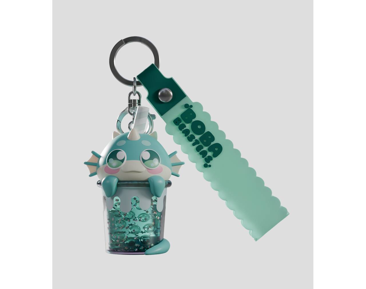 Boba Beasteas (Cajita sorpresa con llavero) - Kaleidos Creative Blind Box Collective Keychain