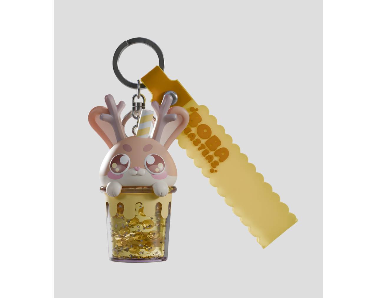 Boba Beasteas (Cajita sorpresa con llavero) - Kaleidos Creative Blind Box Collective Keychain