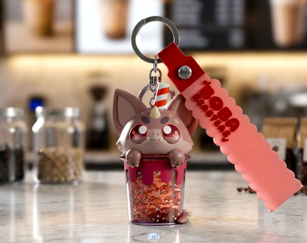 Boba Beasteas (Cajita sorpresa con llavero) - Kaleidos Creative Blind Box Collective Keychain