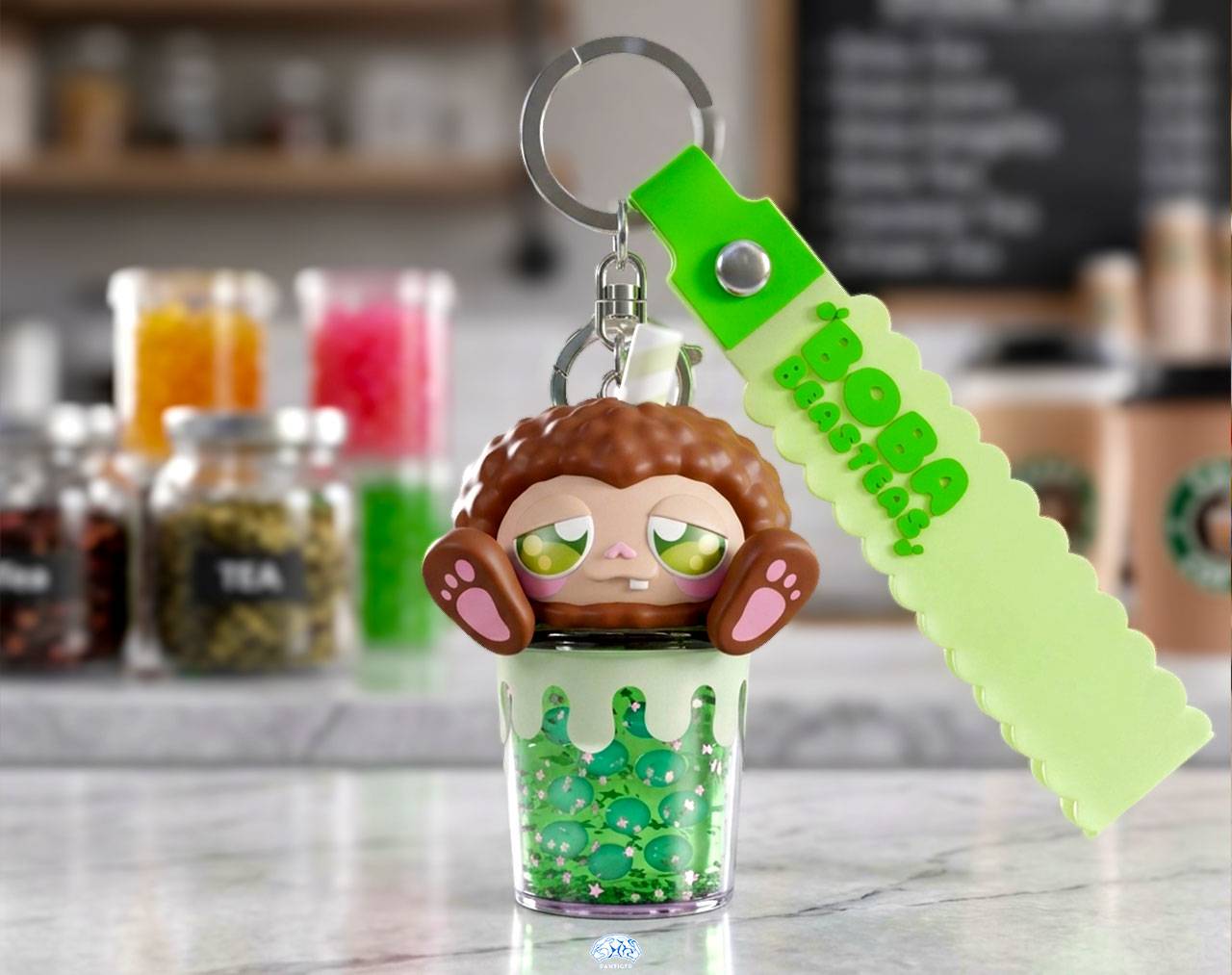 Boba Beasteas (Cajita sorpresa con llavero) - Kaleidos Creative Blind Box Collective Keychain